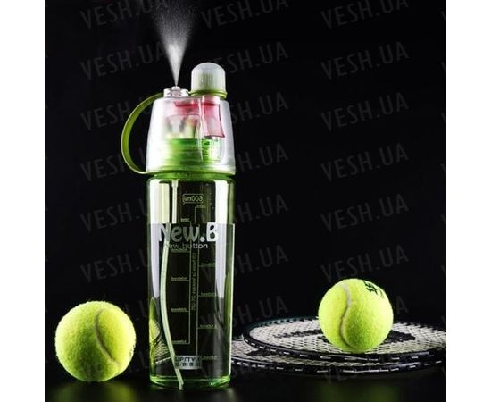 Товар распродан - Бутылка для воды New.B 600 мл. Зеленая - Бутылки для напитков и воды, фото 2