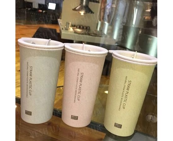 Товар распродан - Чашка из биопластика 400 мл. Розовый - Чашки, фото 2