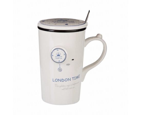 Товар распродан - Чашка с крышкой и ложкой LONDON - Чашки, фото 2
