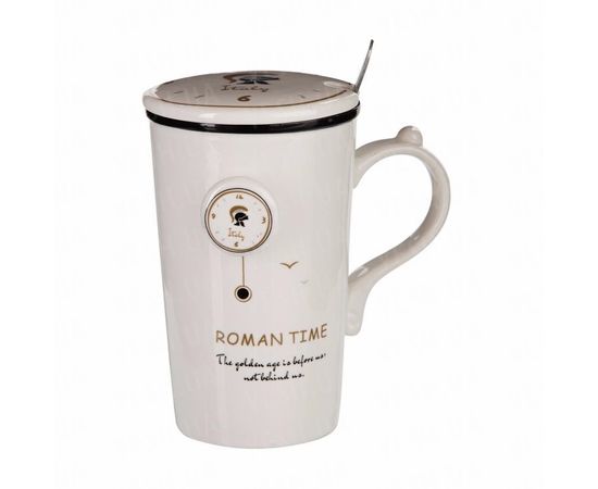 Товар распродан - Чашка с крышкой и ложкой ROME - Чашки, фото 3 Товар распродан - Чашка с крышкой и ложкой ROME - Чашки, фото 3