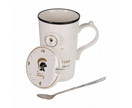 Товар распродан - Чашка с крышкой и ложкой ROME - Чашки, фото 2 Товар распродан - Чашка с крышкой и ложкой ROME - Чашки, фото 2