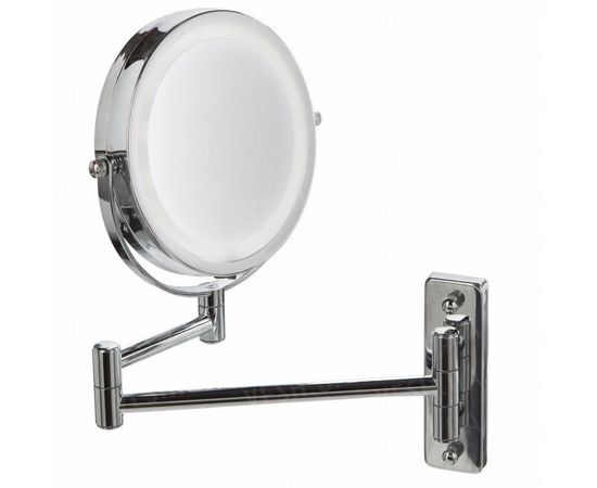 Товар распродан - Двойное зеркало для бритья макияжа с креплением на стену 5Х - Зеркала косметические, фото 3