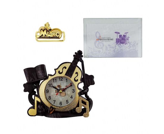 Товар распродан - Фоторамка с часами Виолончель - Фото рамки и рамки для картин, фото 4