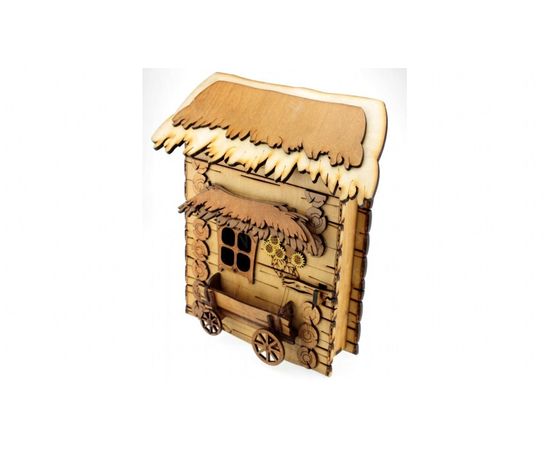 Товар распродан - Ключница ED Домик с фирой - Ключницы настенные, фото 3