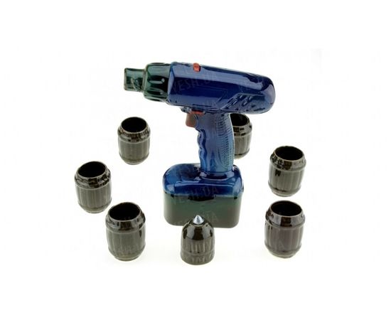 Товар распродан - Коньячный набор Дрель, 7 предметов, производство Украина, 528297398 - Бутылки фляги бутыли, фото 2