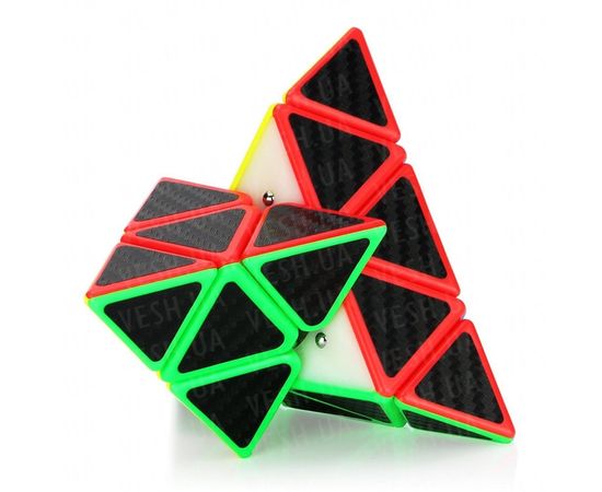Товар распродан - Кубик Рубика Пирамидка Мефферта карбон - Развивающие игрушки, фото 5