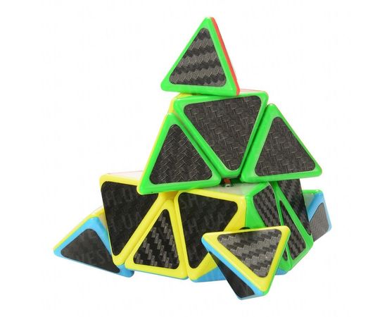 Товар распродан - Кубик Рубика Пирамидка Мефферта карбон - Развивающие игрушки, фото 3