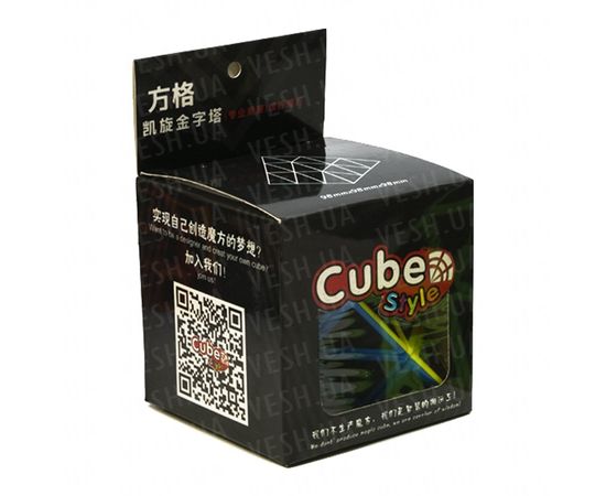 Товар распродан - Кубик Рубика Пирамидка Мефферта карбон - Развивающие игрушки, фото 4