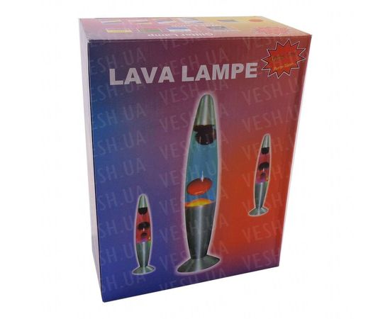 Товар распродан - Лава лампа с парафином 34 см черная - Настольные лампы, фото 2