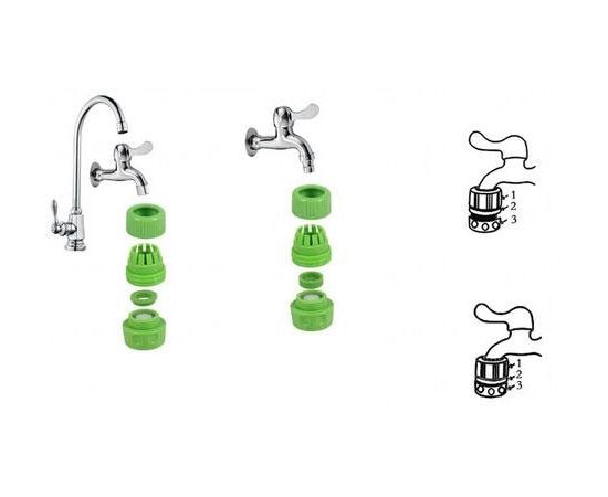 Товар распродан - Насадка на кран старый тип крана без резьбы для аэраторов для экономии воды - Насадки и переходники, фото 2