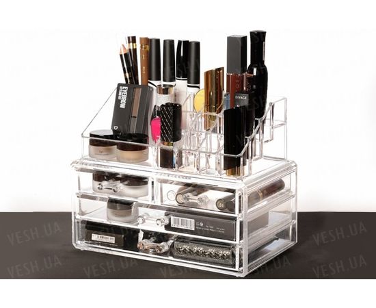 Товар распродан - Органайзер двухуровневый для косметики и аксессуаров - Подставки и органайзеры для косметики, фото 2