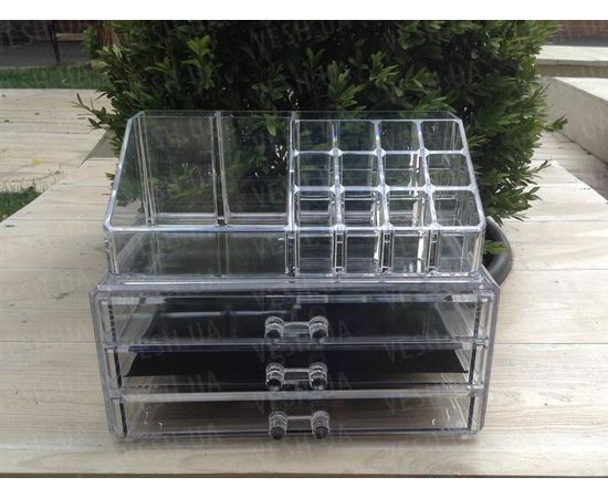 Товар распродан - Органайзер двухуровневый для косметики и аксессуаров - Подставки и органайзеры для косметики, фото 3