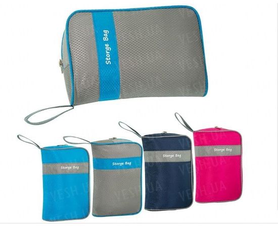 Товар распродан - Органайзер-косметичка Storge bag.Серый - Тумбы для хранения, фото 2
