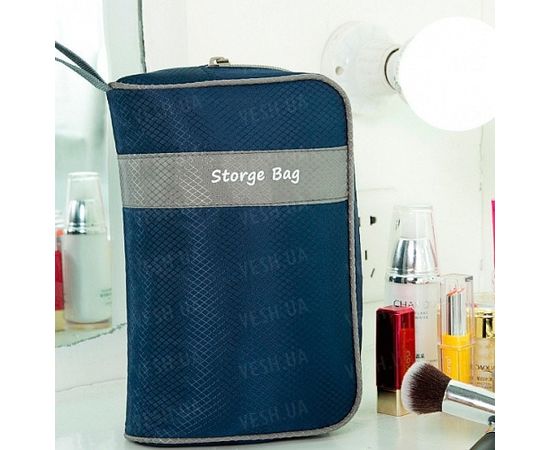 Товар распродан - Органайзер-косметичка Storge bag.Синий - Тумбы для хранения, фото 2