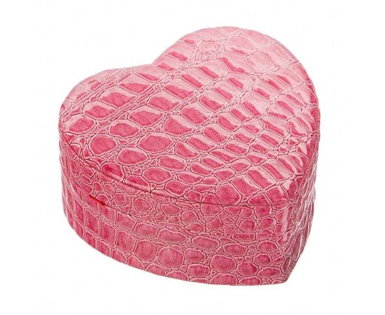Товар распродан - Шкатулка для украшений в виде сердца. Розовая - Футляры для драгоценностей, фото 2