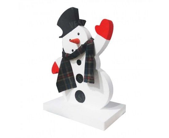 Товар распродан - Снеговик из пенопласта на подставке 70х50 см - Новогодние игрушки и украшения, фото 4 Товар распродан - Снеговик из пенопласта на подставке 70х50 см - Новогодние игрушки и украшения, фото 4