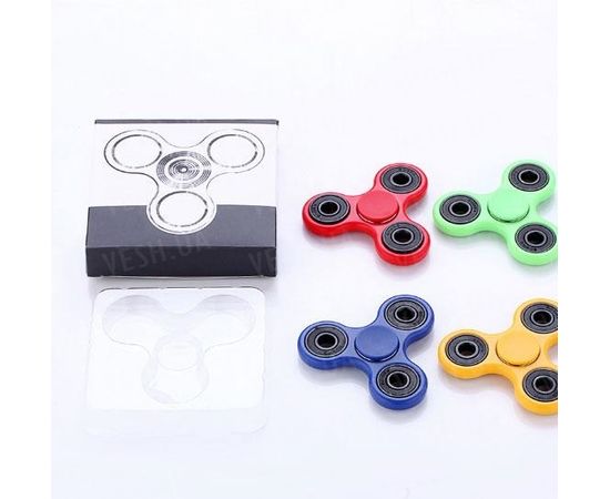 Товар распродан - Спиннер с подшипниками. Салатовый - Волчки спиннеры, фото 2