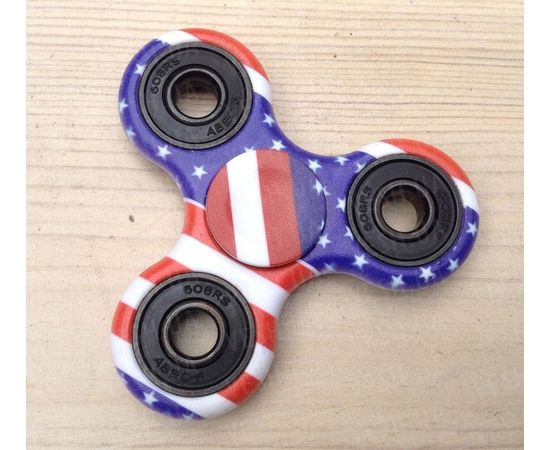 Товар распродан - Спиннер с принтами с подшипниками. США - Волчки спиннеры, фото 2