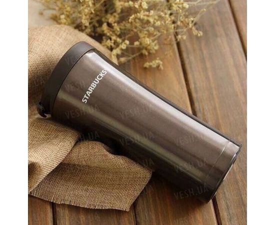 Товар распродан - Термокружка Starbucks Smart Cup Темное серебро - Термосы и термокружки, фото 2