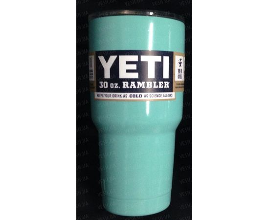 Товар распродан - Термокружка YETI Rambler Tumbler 30 OZ Голубой - Термосы и термокружки, фото 2
