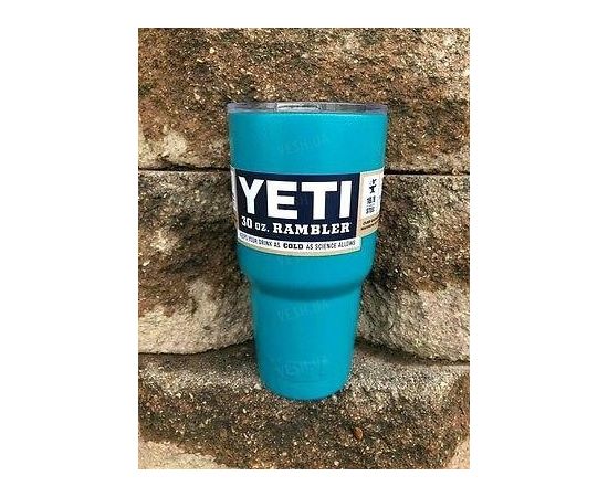 Товар распродан - Термокружка YETI Rambler Tumbler 30 OZ Голубой - Термосы и термокружки, фото 3