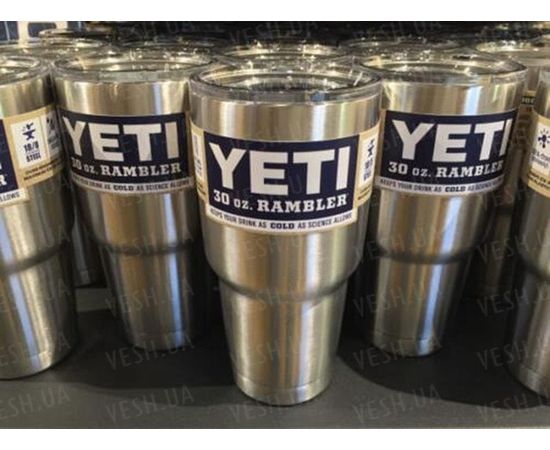 Товар распродан - Термокружка YETI Rambler Tumbler 30 OZ Сталь - Термосы и термокружки, фото 3