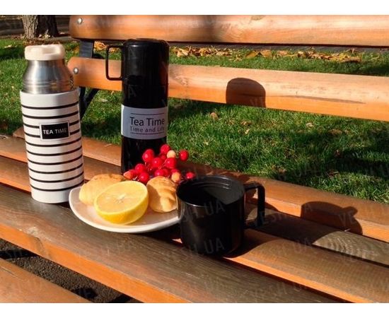 Товар распродан - Термос TEA TIME 350 мл. Тонкие полоски - Термосы, фото 3