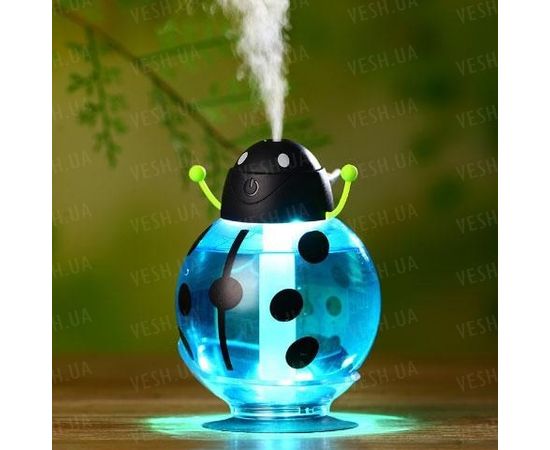 Товар распродан - Увлажнитель воздуха в виде жучка. Голубой - Увлажнители воздуха, фото 2