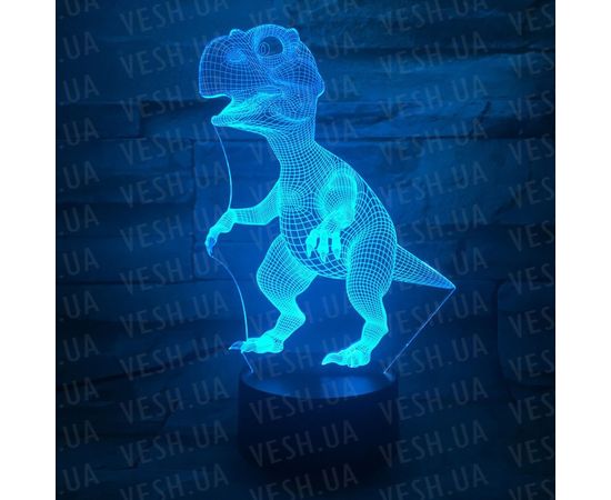 Товар распродан - 3D Светильник Динозавр - Детские светильники, фото 5
