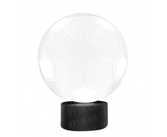 Товар распродан - 3D Светильник Футбол - Детские светильники, фото 5