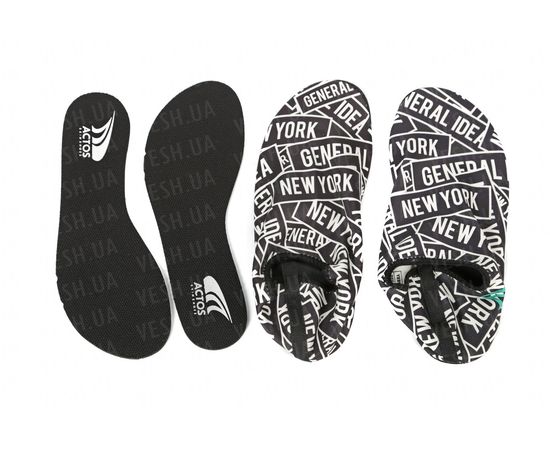 Товар распродан - Actos Skin Shoes (разм. 41) (New York Black) - Обувь для пляжа и бассежна, фото 2