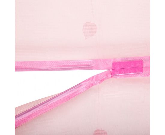 Товар распродан - Антимоскитные сетки (розовый цвет) на двери на магнитах. 90*210см. - Москитные пологи и сетки, фото 2