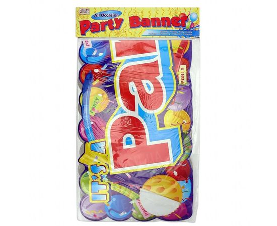 Товар распродан - Баннер Party Time - Аксессуары для праздника, фото 2 Товар распродан - Баннер Party Time - Аксессуары для праздника, фото 2