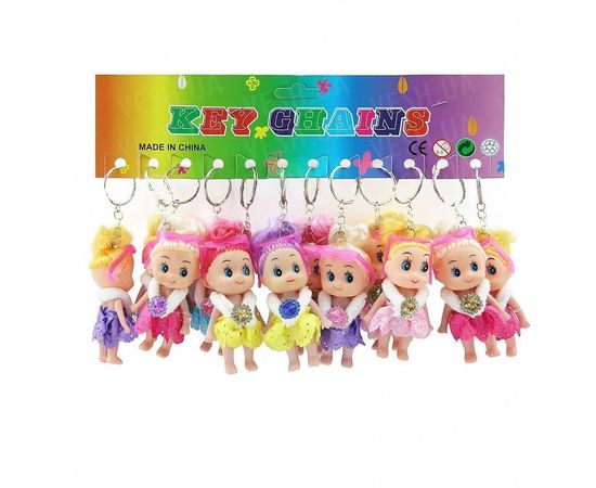 Товар распродан - Брелок Куколка в очках - Брелки, фото 2