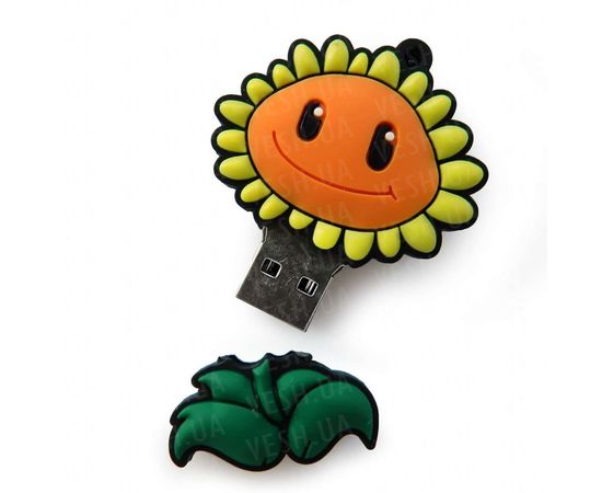 Товар распродан - Флешка 8 Gb силиконовая Подсолнух - Флеш накопители, фото 2