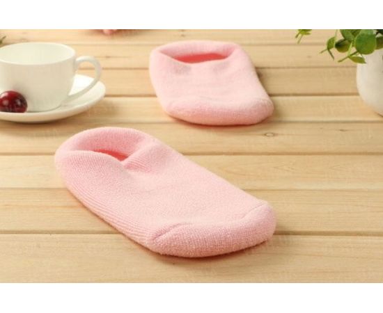Товар распродан - Gel Spa Socks (Гелевые увлажняющие носочки) Розовые (Упаковка примята) - Средства по уходу за кожей ног, фото 2 Товар распродан - Gel Spa Socks (Гелевые увлажняющие носочки) Розовые (Упаковка примята) - Средства по уходу за кожей ног, фото 2