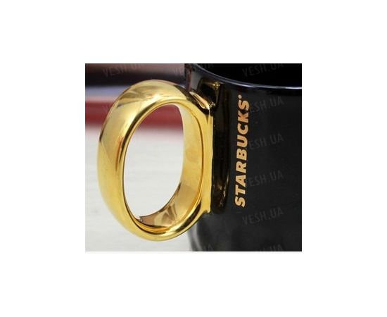 Товар распродан - Керамическая чашка "Starbucks Gold". Черная (Уценка) - Чашки, фото 2 Товар распродан - Керамическая чашка "Starbucks Gold". Черная (Уценка) - Чашки, фото 2