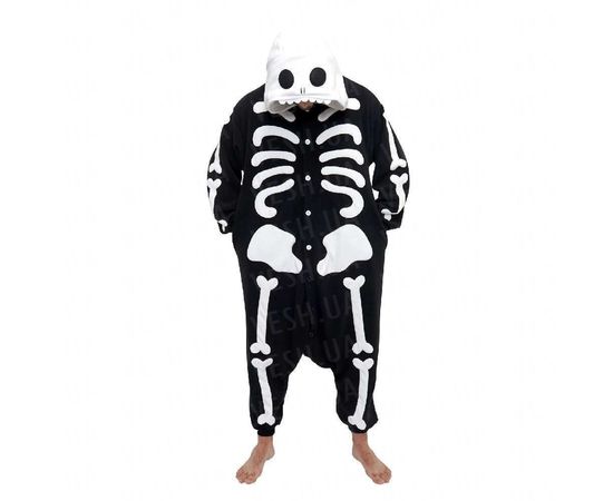 Товар распродан - Кигуруми Скелет М - Пижамы женские, фото 4