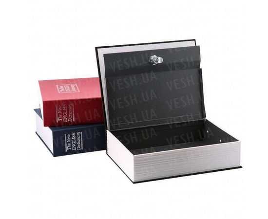 Товар распродан - Книга сейф 24 см Словарь синий - Кеш боксы, фото 5