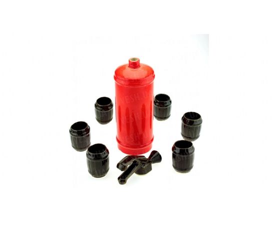 Товар распродан - Коньячный набор Огнетушитель, 7 предметов, производство Украина, 509603687 - Бутылки фляги бутыли, фото 2