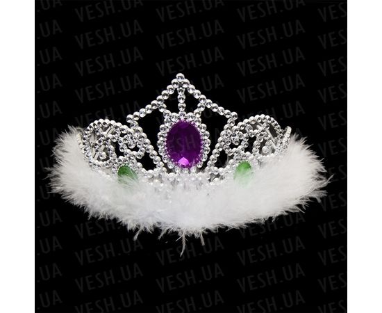 Товар распродан - Корона Новый Год с пухом - Карнавальные шляпы, фото 3 Товар распродан - Корона Новый Год с пухом - Карнавальные шляпы, фото 3