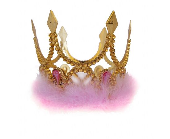 Товар распродан - Корона Принцессы с пухом - Карнавальные шляпы, фото 2 Товар распродан - Корона Принцессы с пухом - Карнавальные шляпы, фото 2