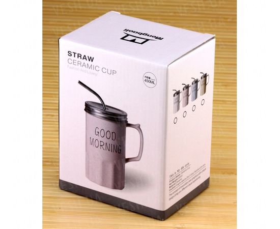 Товар распродан - Кружка - банка Good morning loft лофт 4 цвета - Чашки, фото 2