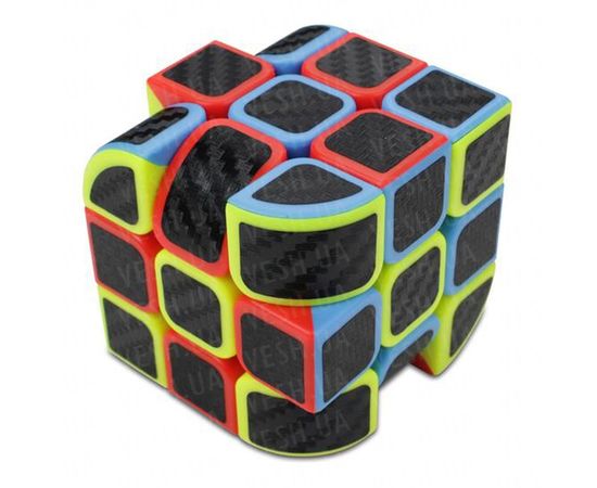 Товар распродан - Кубик Рубика 3х3x3 Penrose Cube карбон - Развивающие игрушки, фото 3