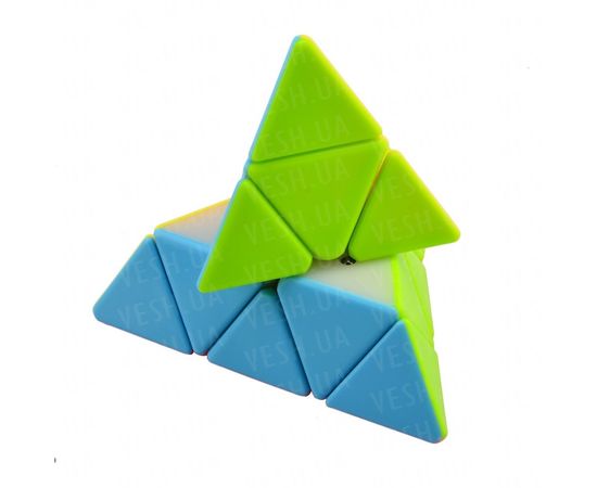 Товар распродан - Кубик рубика Пирамидка Мефферта без наклеек - Развивающие игрушки, фото 3