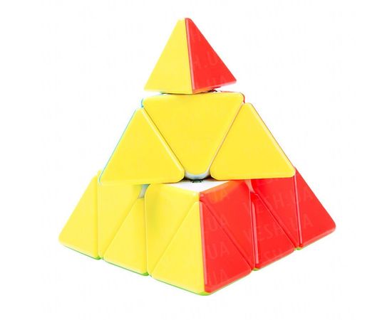 Товар распродан - Кубик рубика Пирамидка Мефферта без наклеек - Развивающие игрушки, фото 5