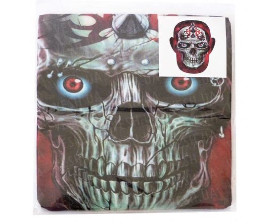 Товар распродан - Маска чулок Череп с ирокезом - Карнавальные маски, фото 2