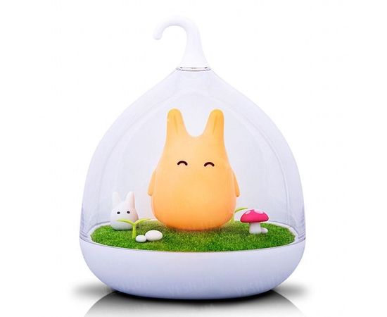 Товар распродан - Ночник Тоторо (Синий, оранжевый, розовый) - Настольные лампы, фото 2