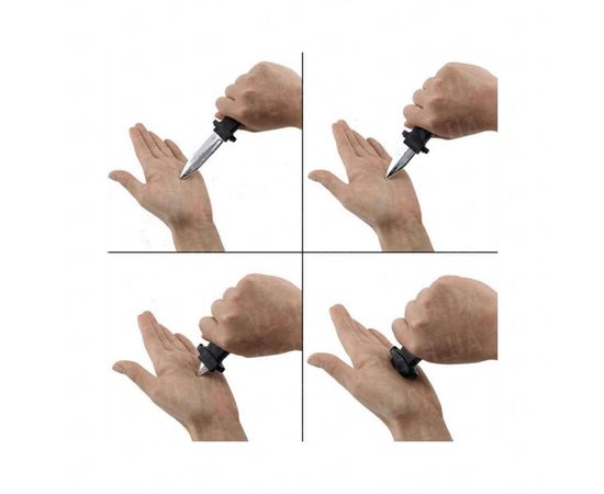 Товар распродан - Нож бутафорский с убирающимся лезвием - Карнавальные аксессуары, фото 5