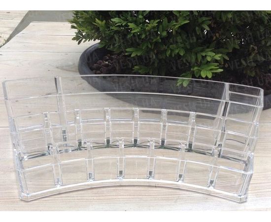 Товар распродан - Пластиковый органайзер для косметики закругленный (yh-1066) - Подставки и органайзеры для косметики, фото 3